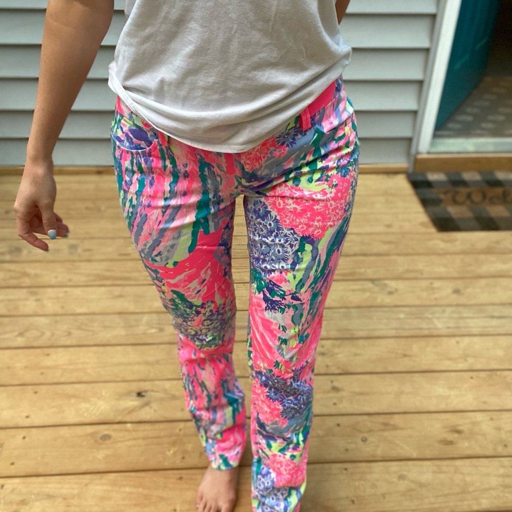 Lily Pulitzer Floral Pants